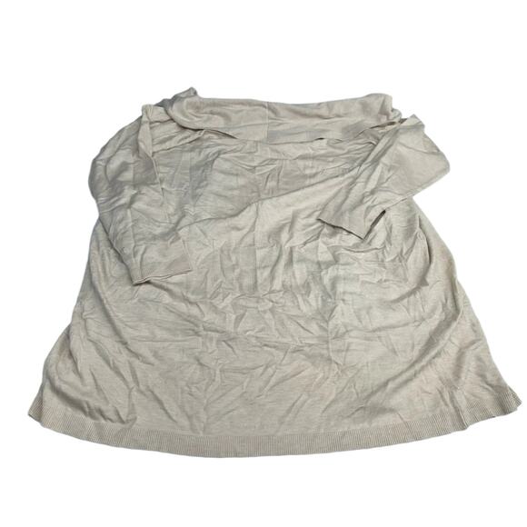 Abbott Elementary Long Sleeve Duster Oatmeal Heather Size L New - Picture 2 of 5